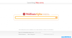 Suchmaschine Wolfram Alpha (Wolfram|Alpha)